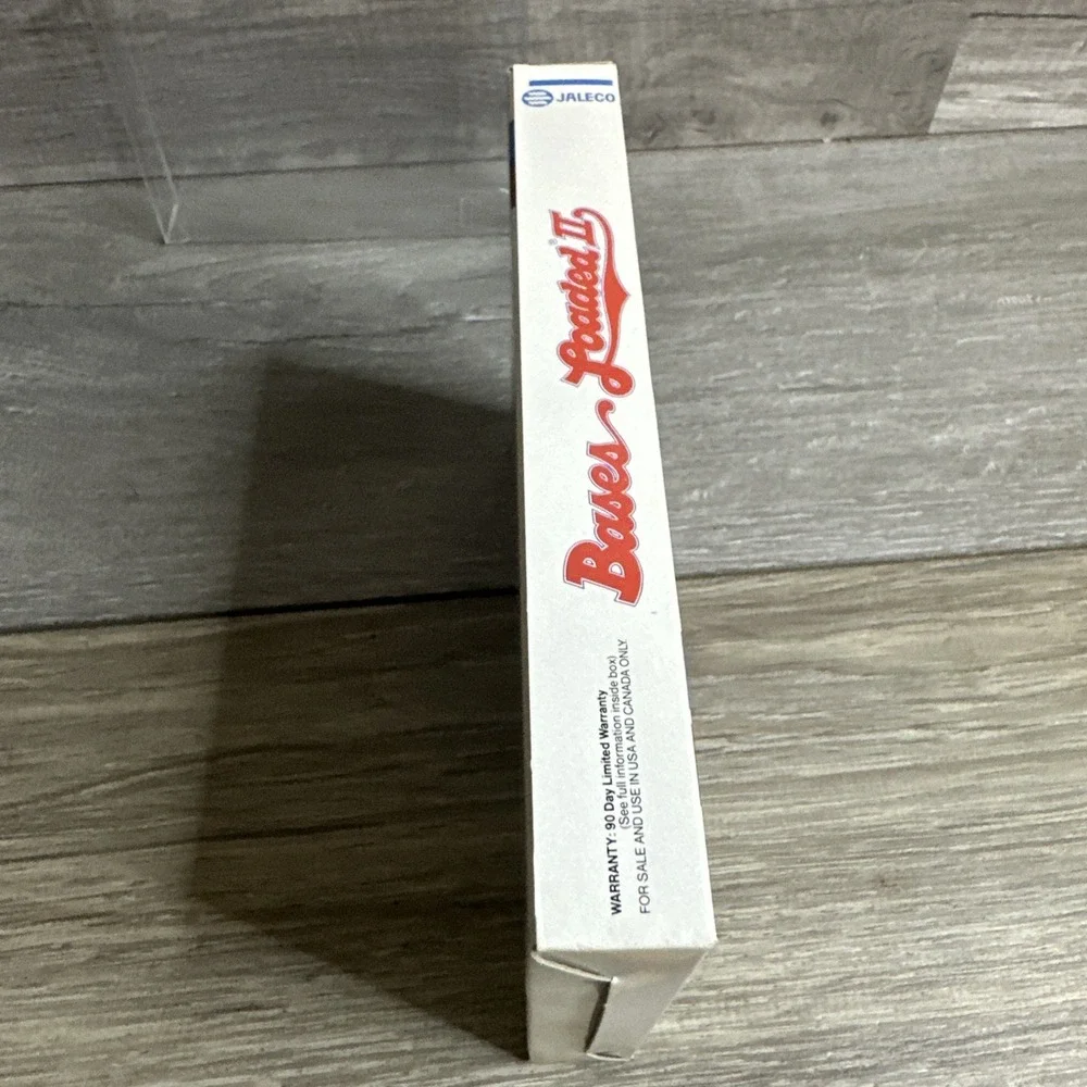 Bases Loaded II: Second Season Nintendo NES COMPLETE w/ Box manual game‎